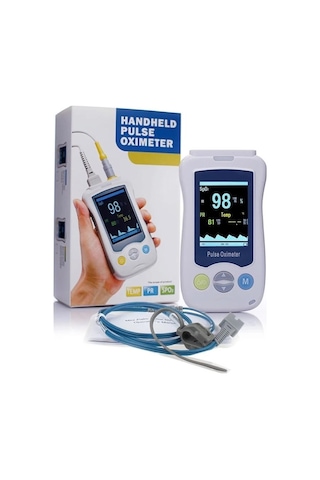 Handheld El Tipi Şarjlı Nabız Ölçer Pulse Oksimetre