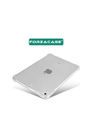 Forzacase Apple Uyumlu iPad Mini 1-2-4 7.9 İnch İle Anti Shock Silikon Kılıf Şeffaf - Fc014 Silikon