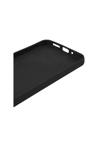 Noktaks - Xiaomi Poco M6 5g Uyumlu - Kılıf Mat Soft Esnek Biye Silikon - Siyah