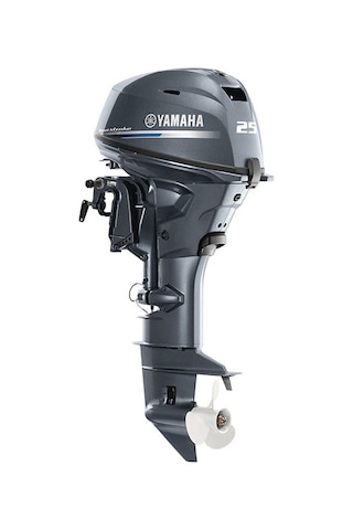 Yamaha 25 Hp Marşlı Uzun Şaft Direksiyonlu 4 Zamanlı Deniz Motoru