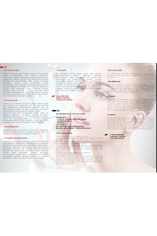 Jove Collagen Komplex Kollajen Tip 1-2-3 Hidrolize Kollajen Peptit Hyaluronik Asit C ve D3 Vitamini 60 Kapsül