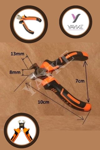 Yayke Kerpeten Mini Tepe Keskili Hobi Kerpeten Küçük Boy Ufak