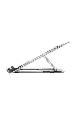 S-link Sl-al11 Gümüş 6 Açılı Katlanabilir Alüminyum Laptop Stand