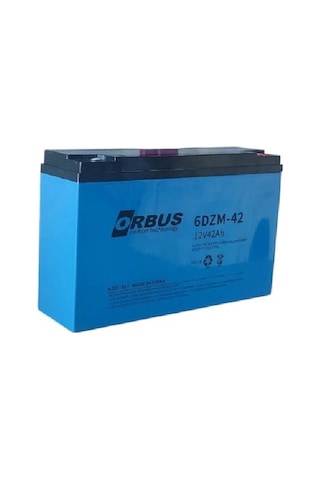 Orbus 12v-42ah 40ah Amper Dar 2'li Paket E-bıke Akü-2025 Üretim Ebatlar: 267x78x170mm Elektrikli Bisiklet Akü E-bike Akü