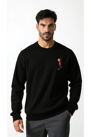 Ogc Marco & Star Kombin Sweatshirt Siyah