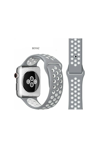 Apple Uyumlu Watch 7 8 9 10 Seri 40 41 42mm Uyumlu Spor Silikon Kordon