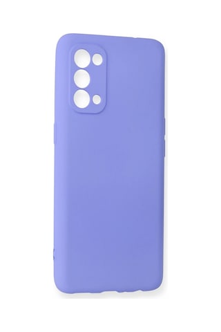 Newface - 11 - Oppo Reno 5 Pro Kılıf First Silikon - Ece-umay - - Lila LİLA