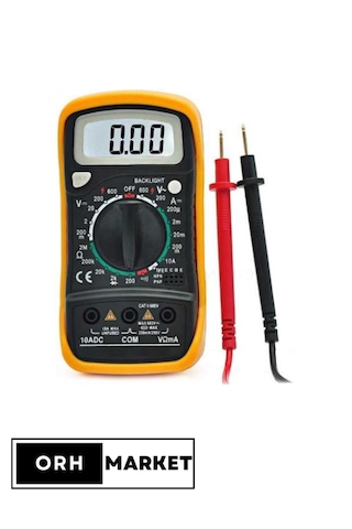 XL830L Dijital Multimetre – Voltmetre, Ampermetre ve Ohmmetre Özellikli Avometre