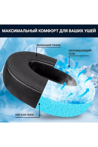 Claudio Sony Mdr-7506 Mdr-v6 Mdr-v7 Mdr-cd900st İçin Jel Yastıklıklar 211287774 Siyah