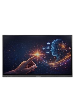Awox 65" 4k Android Akıllı Tahta Ir Dokunmatik Eğitim Ve Toplantı Paneli