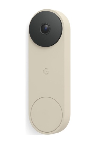 Google Nest Kapı Zili Kablolu, 3. Nesil - 2k Video Ve Gemini, Canlı Görüntü, Gece Görüşü, 2 Yönlü Ses - Google Home İle Çalışır - 2025 Model - Keten-121955