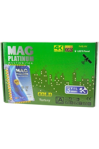 Mag Platinum 10-8 Sonlu Uydu Anten Santrali 8 Kanal