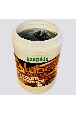 Lubco 180 Cc Isıya Dayanıklı Kauçuklu Gres 4 KG