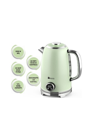 Aura AU11003Y Retro Kettle