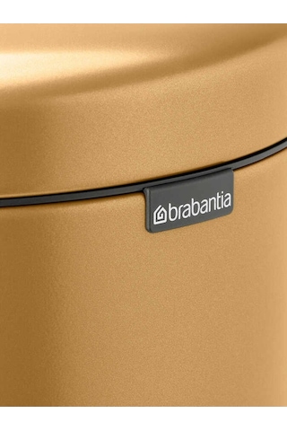 Brabantia Newıcon Warm Gold Pedallı Çöp Kutusu 30lt Altın