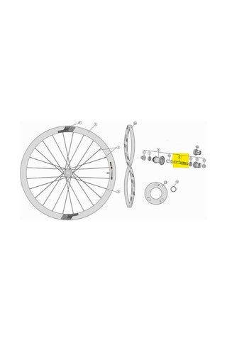 Fsa Vision Sc40 Arka Göbek Mili U2160/u2149 Me384