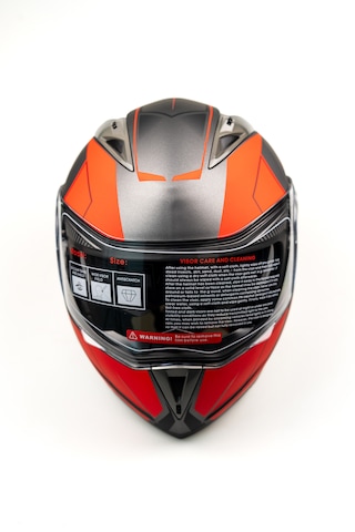 Helmets JK20 - 902 Çene Açılır Güneş Vizörlü Motosiklet Kaskı Kırmızı - Gri