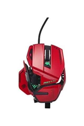 Mad Catz Rat 8+ Adv Oyun Faresi Usb/kırmızı/20000dpi/11 Düğme - Mr06dcınrd000-0