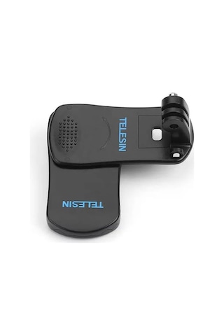 Ayex 360 Döner Backpack Mount Telesin Gp-jfm-003 Aksiyon Kamera Çanta Klipsi / Gopro, Djı Osmo Action, Insta360 Diğer