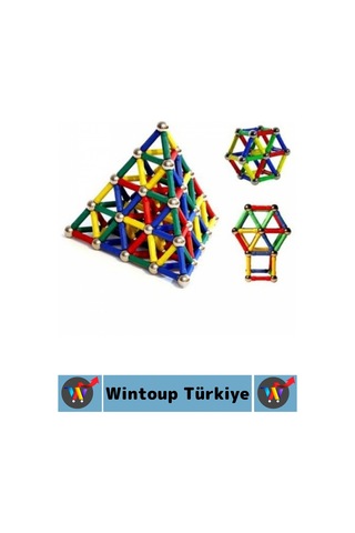 Eğitici Motor Beceri El Göz Koordinasyonu Geliştiren Eğlenceli Çocuk Manyetik Lego Seti 37 Parça