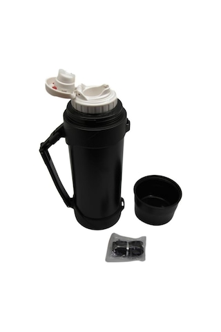 Shotay Çelik Termos 2000ml Siyah