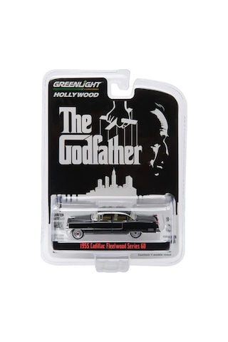 Greenlight 1:64 The Godfather 1972 - 1955 Cadillac Fleetwood Series 60 Special Solid Pack 44740-b