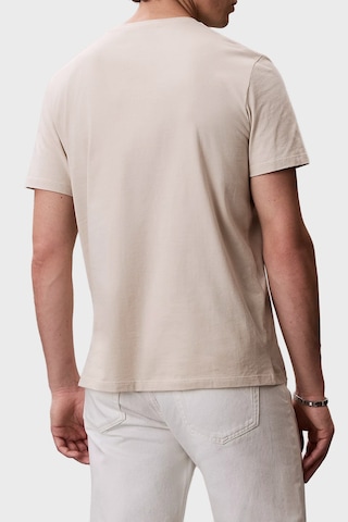 Calvin Klein Erkek T Shirt Lv04rb866g 2jx Bej