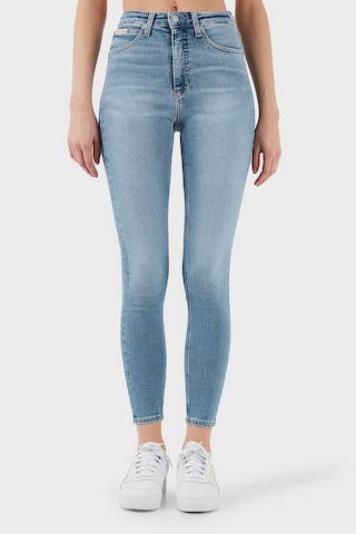 Calvin Klein Bayan Kot Pantolon J20j224486 1aa Açık Mavi Açık Mavi
