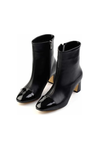 Bambi Siyah Siyah Kadın Bot & Bootie K02828335009