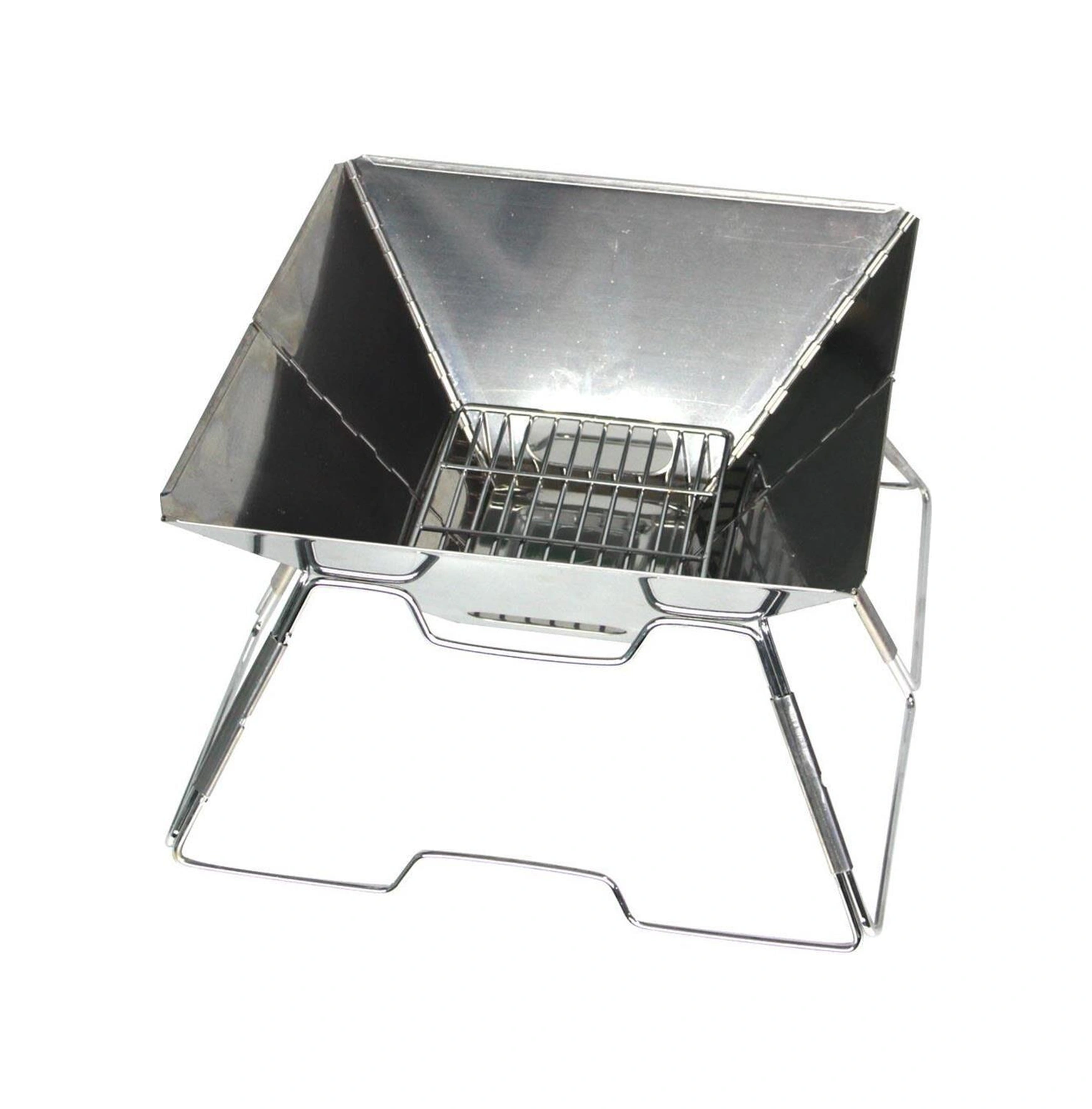 Madfox Katlanır Ayaklı Mangal Gri