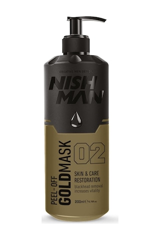 Nishman Arındırıcı Soyulabilir Gold Yüz Maskesi 200 ML
