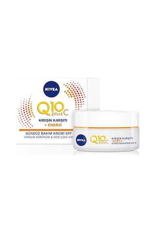 Nivea Q10 Plus C Kırışık Karşıtı + Enerji Gündüz Bakım Kremi 50 ML