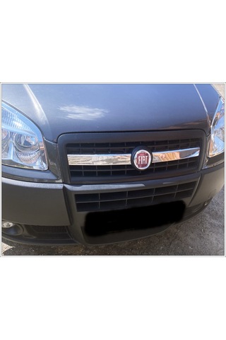 Fiat Doblo Krom Ön Panjur 2 Prç. 2006-2010 Arası P. Çelik