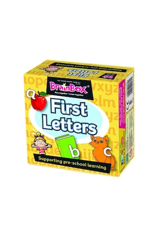Brainbox İlk Harflerim first Letters - İngilizce