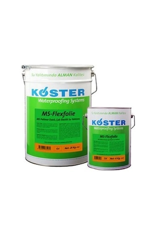 Köster Ms-Flexfolie Ms Polimer Esaslı Elastik Su Yalıtım 25 KG