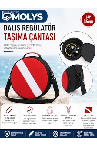 Scuba Dalış Regülatörü Çantası