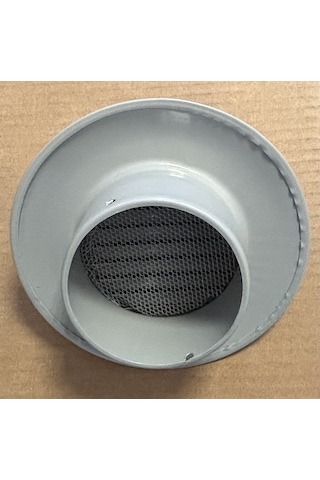 Kep Panjur 100 Mm İç Ölçü Dış Ölçü 175 Mm Dış Cephe Rüzgar Önleyici Havalandırma Menfezi