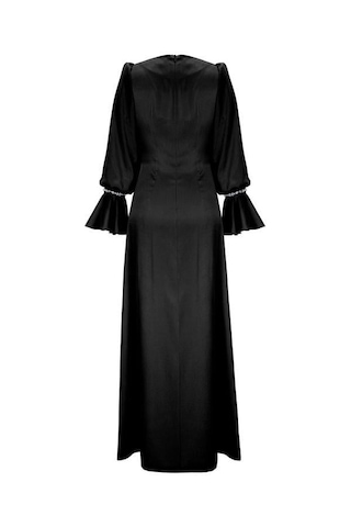 Senna Helena Dress Siyah Siyah