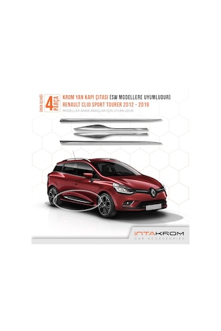 intakrom Renault Clio 4 Sporttourer Krom Yan Kapı Çıtası 2012-2021 N11.2498