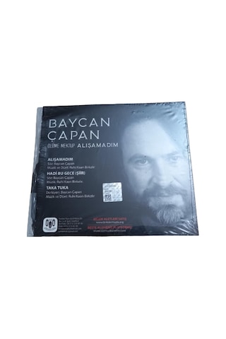 BAYCAN ÇAPAN CD* ÖLÜME MEKTUP, ALIŞAMADIM SIFIR
