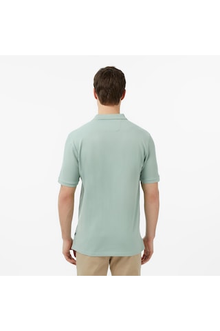 Nautica Erkek Yeşil Regular Fit Polo Yaka T-shirt Düz K65000t Yeşil