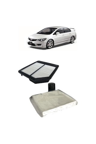 Honda Civic Sedan Fd6 Kasa Filtre Bakım Seti Honda Civic Sedan Fd6 Kasa Filtre Bakım Seti