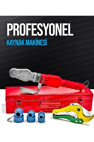 Profesyonel Pprc Boru Kaynak Mini Makina Seti Plastik Boru Kaynak Makinesi Maşalı Boru Makaslı Set