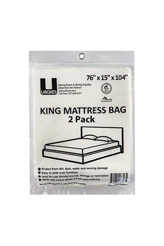 King Yatak Poli Kılıfları, 76 X 15 X 104 İnç, 2'li Paket Genel