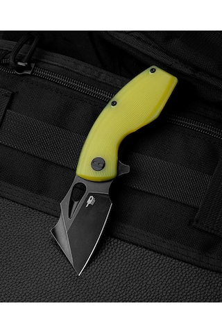Bestech Lızard Bg39f Limon Yeşili G10 Sap D2 Kamp Çakı Yeşil