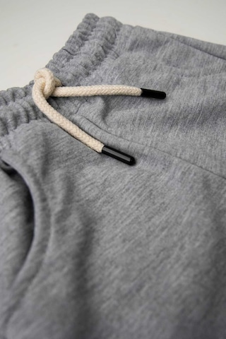 Heyadventure Seftex Erkek / Kız Çocuk Beli Paçası Lastikli Cepli Jogger Eşofman Altı Gri
