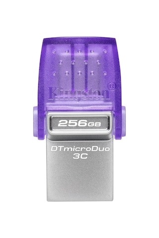 Kingston Data Traveler MicroDuo 3C DTDUO3CG3/256GB 256 GB USB 3.2 Gen 1 Flash Bellek