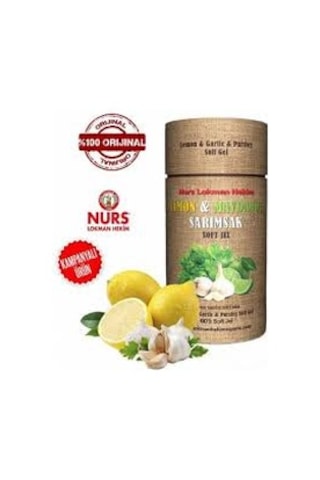 Nurs Lokman Hekim Limon Maydanoz Sarımsak 3 Adet