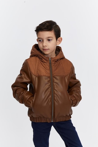 Benitto Kids Erkek Çocuk Mevsimlik Ceket 51321 Kahve Kahverengi