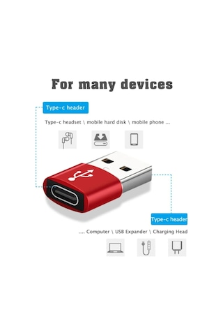 Senalstore Apple Uyumlu iPhone 11 12 13 14 Yeni Nesil Type-C To Usb Dönüştürücü Başlık Aparatı